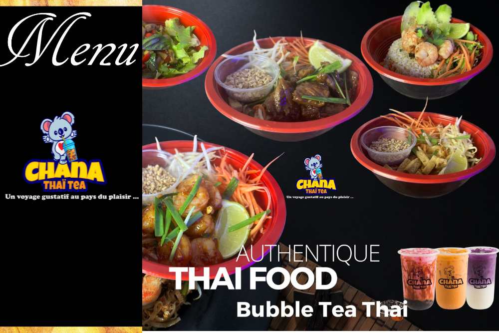 Notre menu Thai Food